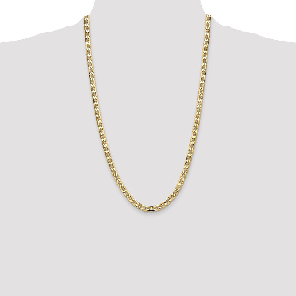 14k 6.25mm Semi-Solid Anchor Chain - Product Photo