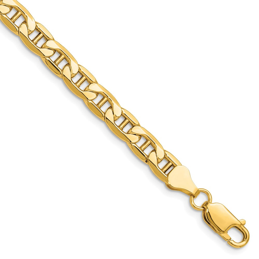 14k 6.25mm Semi-Solid Anchor Chain - Product Photo