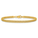 14k 3.5mm Semi-Solid Miami Cuban Chain - Product Photo