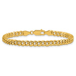 14k 4.5mm Semi-Solid Miami Cuban Chain - Product Photo