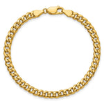 14k 4.5mm Semi-Solid Miami Cuban Chain - Product Photo