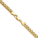 14k 5.25mm Semi-Solid Miami Cuban Chain - Product Photo