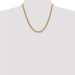 14k 5.25mm Semi-Solid Miami Cuban Chain - Product Photo