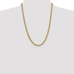 14k 5.25mm Semi-Solid Miami Cuban Chain - Product Photo