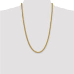 14k 5.25mm Semi-Solid Miami Cuban Chain - Product Photo