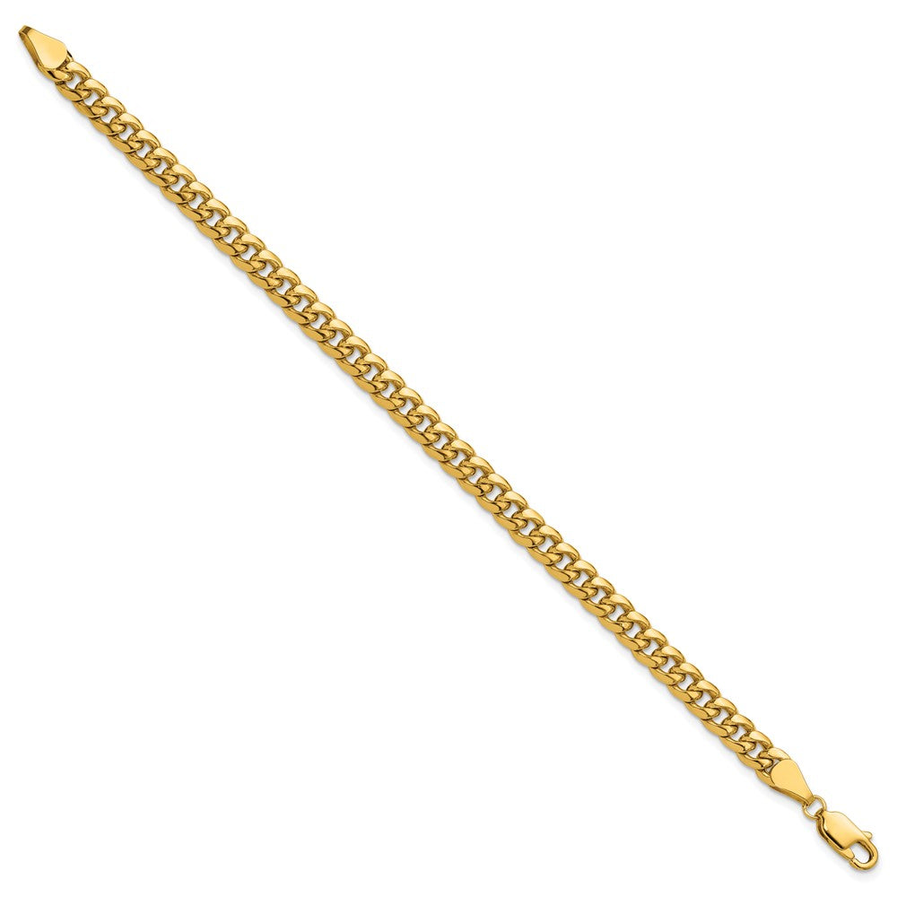 14k 5.25mm Semi-Solid Miami Cuban Chain - Product Photo
