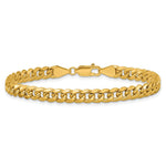 14k 5.25mm Semi-Solid Miami Cuban Chain - Product Photo