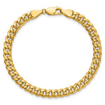 14k 5.25mm Semi-Solid Miami Cuban Chain - Product Photo