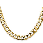 14k 11.3mm Semi-Solid Curb Chain - Product Photo