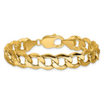 14k 11.3mm Semi-Solid Curb Chain - Product Photo
