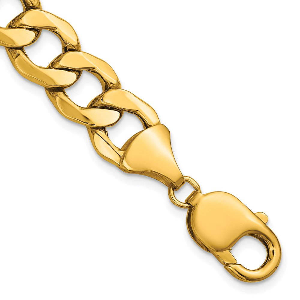 14k 11.3mm Semi-Solid Curb Chain - Product Photo