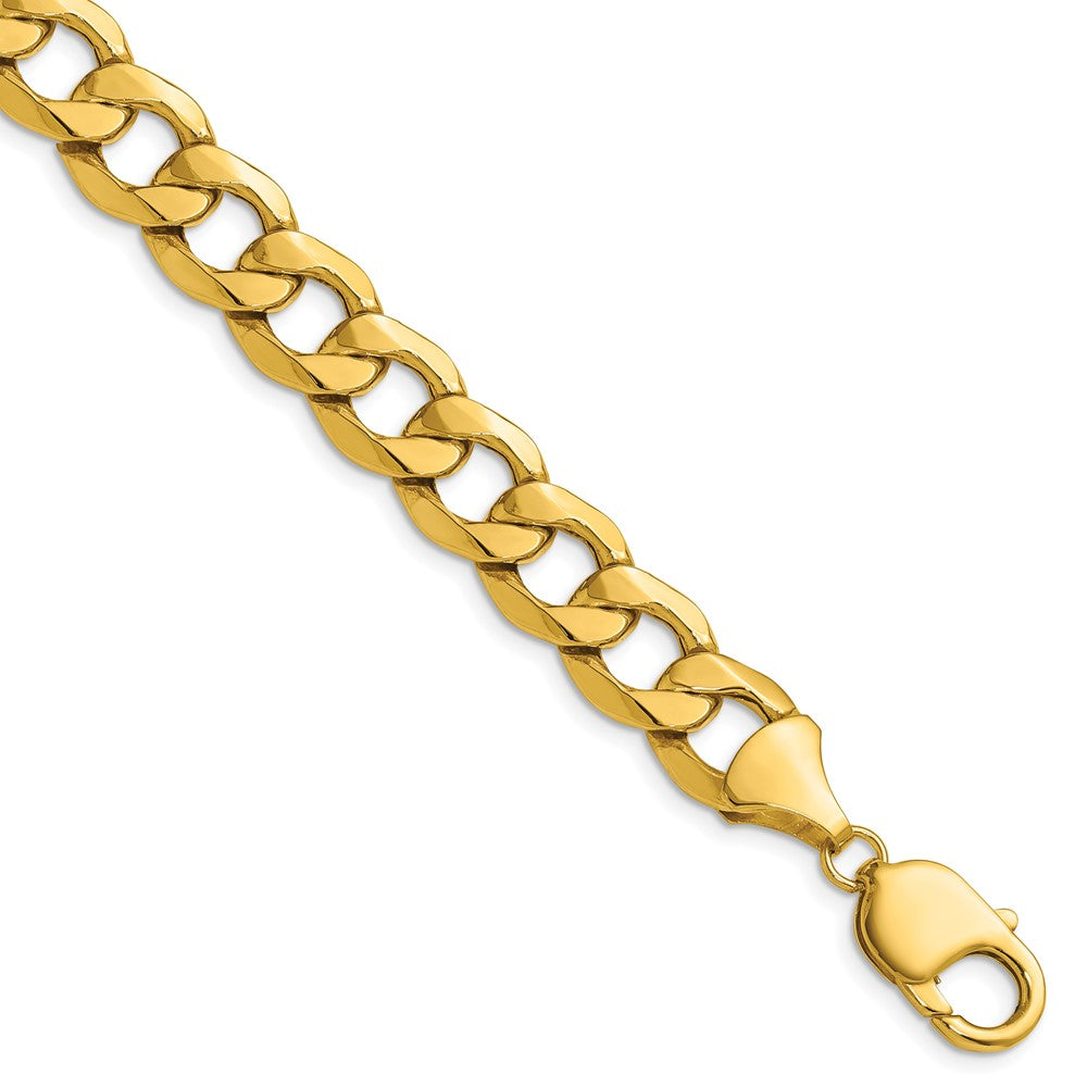 14k 11.3mm Semi-Solid Curb Chain - Product Photo