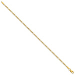 14k 1.9mm Semi-Solid Figaro Chain - Product Photo