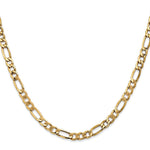 14k 5.75mm Semi-Solid Figaro Chain - Product Photo