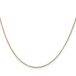 14k .7mm Box with Lobster Clasp Chain - Product Photo