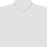 14k .7mm Box with Lobster Clasp Chain - Product Photo