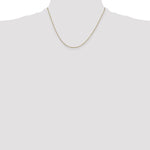 14k .7mm Box with Lobster Clasp Chain - Product Photo