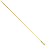 14k .7mm Box with Lobster Clasp Chain - Product Photo