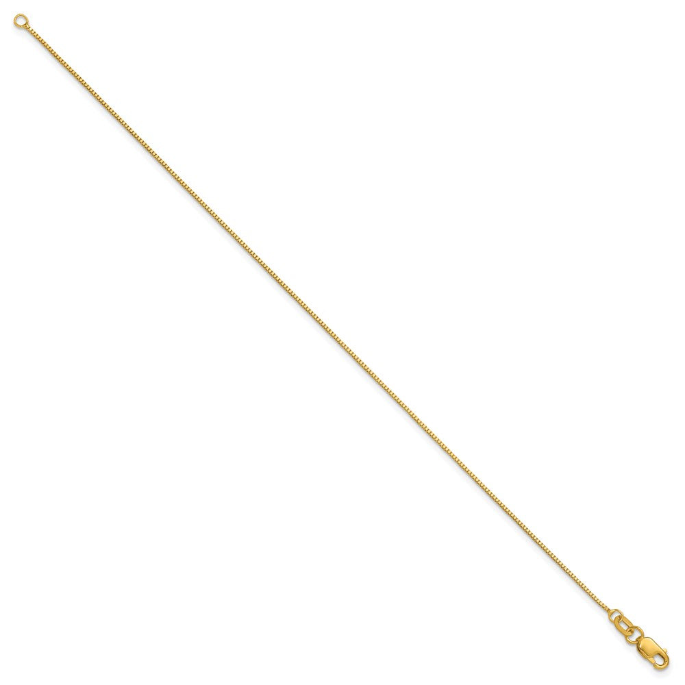 14k .7mm Box with Lobster Clasp Chain - Product Photo