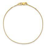 14k .7mm Box with Lobster Clasp Chain - Product Photo