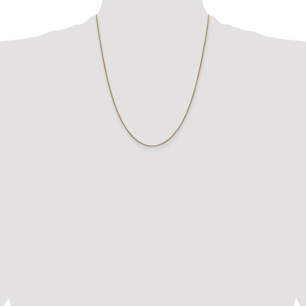 14k .9mm Box with Lobster Clasp Chain - Product Photo