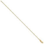 14k .9mm Box with Lobster Clasp Chain - Product Photo