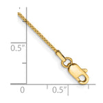 14k .9mm Box with Lobster Clasp Chain - Product Photo