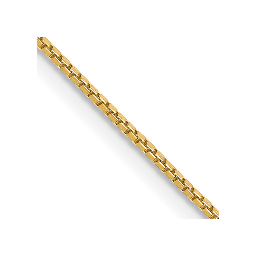 14k .9mm Box with Lobster Clasp Chain - Product Photo