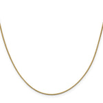 14k .95mm Box Chain - Product Photo