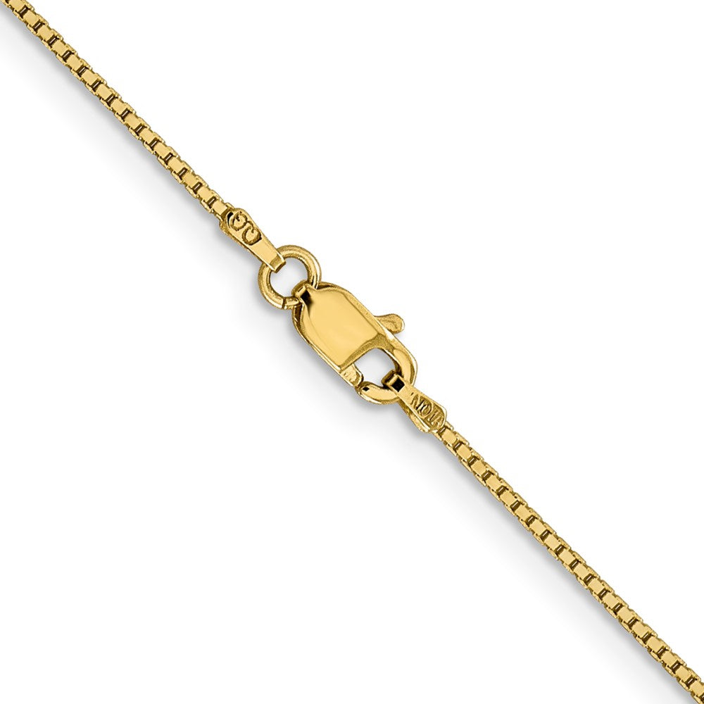 14k .95mm Box Chain - Product Photo