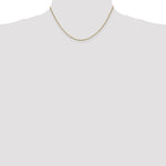14k .95mm Box Chain - Product Photo