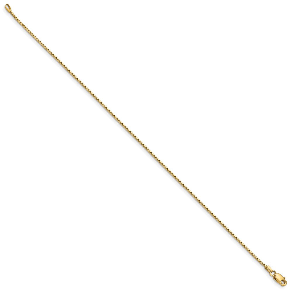14k .95mm Box Chain - Product Photo