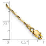 14k .95mm Box Chain - Product Photo