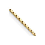 14k .95mm Box Chain - Product Photo