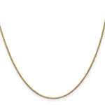 14k 1mm Box Chain - Product Photo