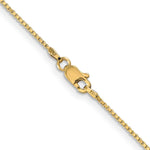 14k 1mm Box Chain - Product Photo