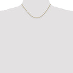 14k 1mm Box Chain - Product Photo