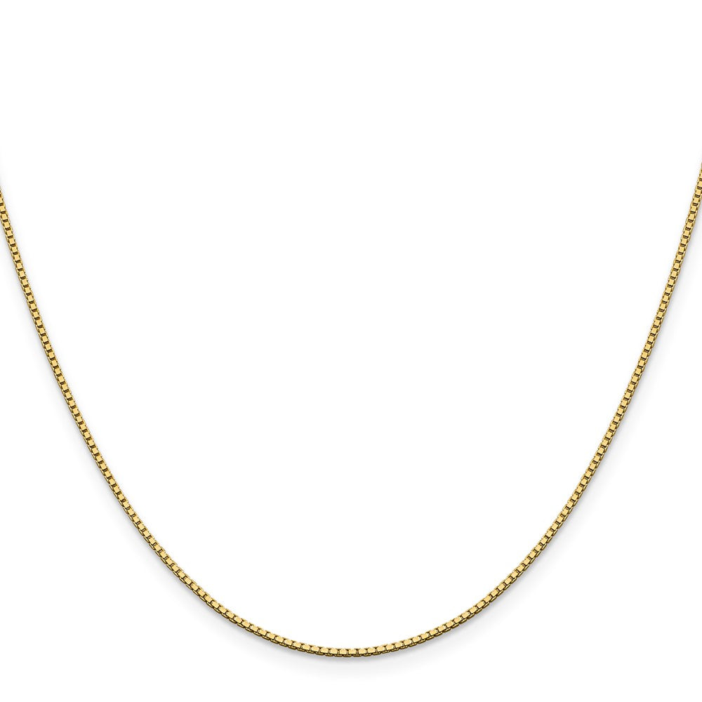 14k 1.05mm Box Chain - Product Photo