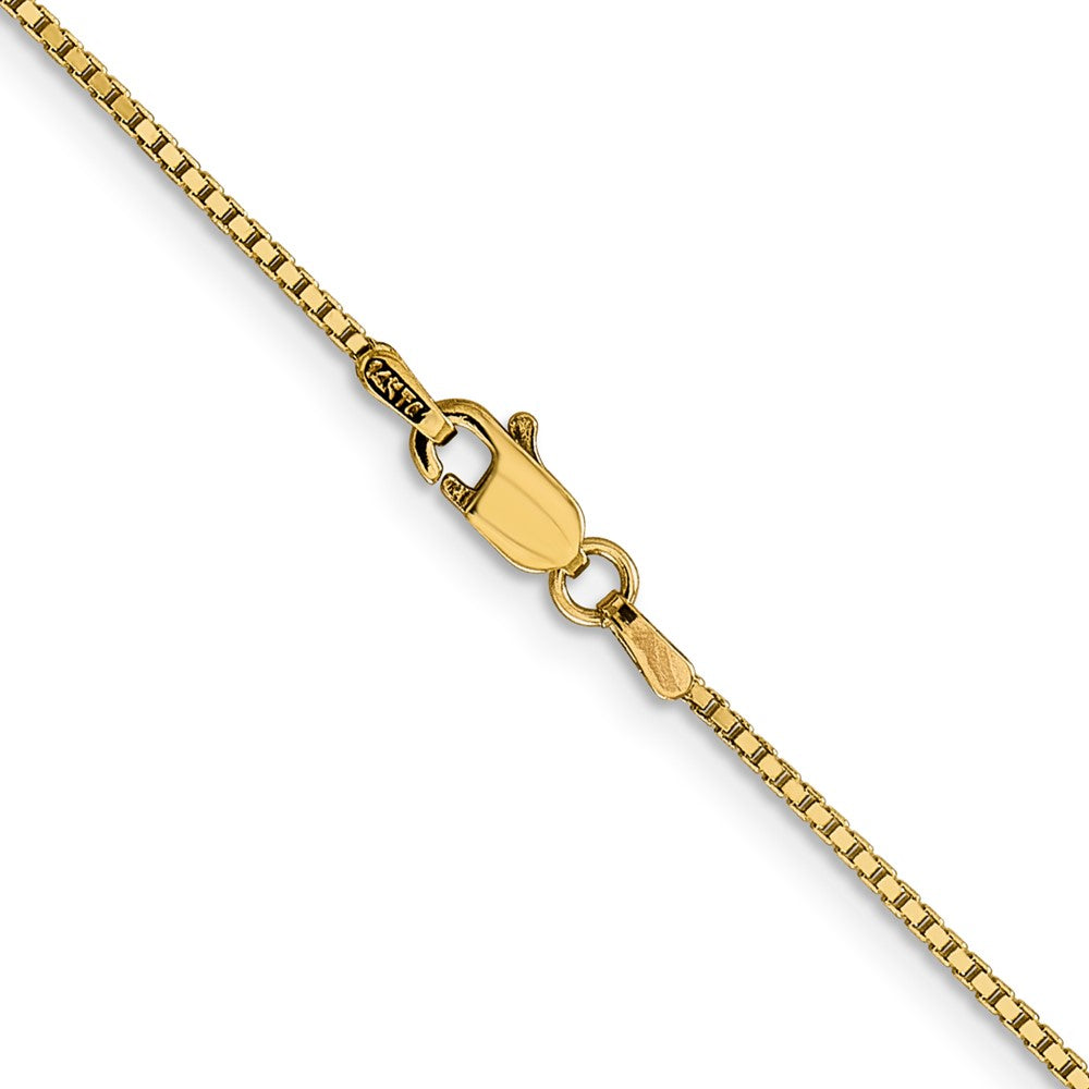 14k 1.05mm Box Chain - Product Photo