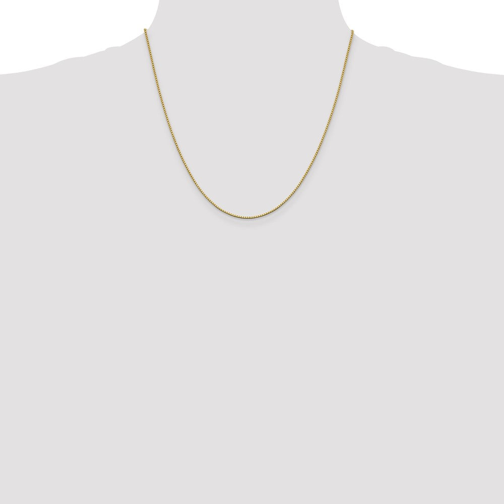 14k 1.05mm Box Chain - Product Photo