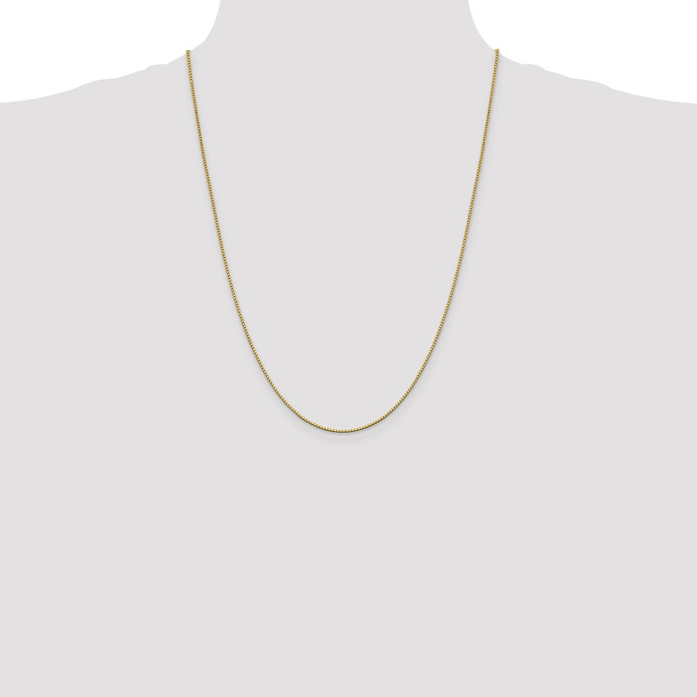 14k 1.05mm Box Chain - Product Photo