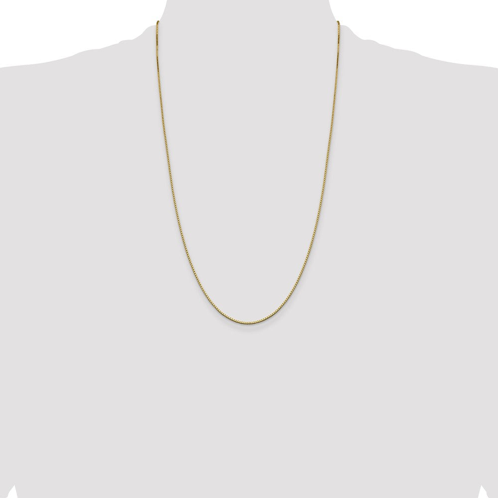 14k 1.05mm Box Chain - Product Photo