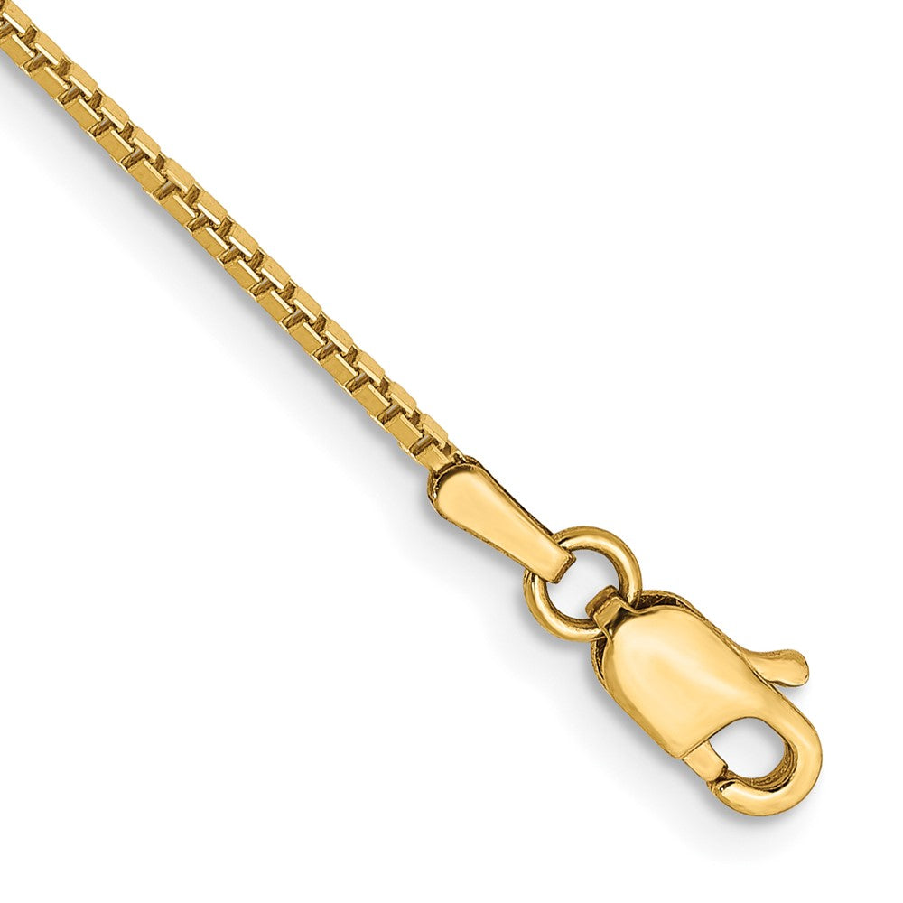 14k 1.05mm Box Chain - Product Photo