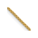14k 1.05mm Box Chain - Product Photo