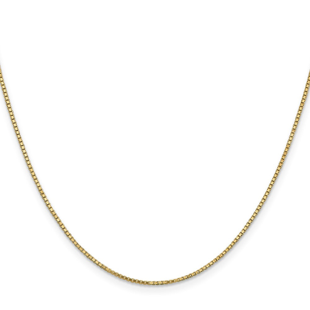 14k 1.1mm Box Chain - Product Photo