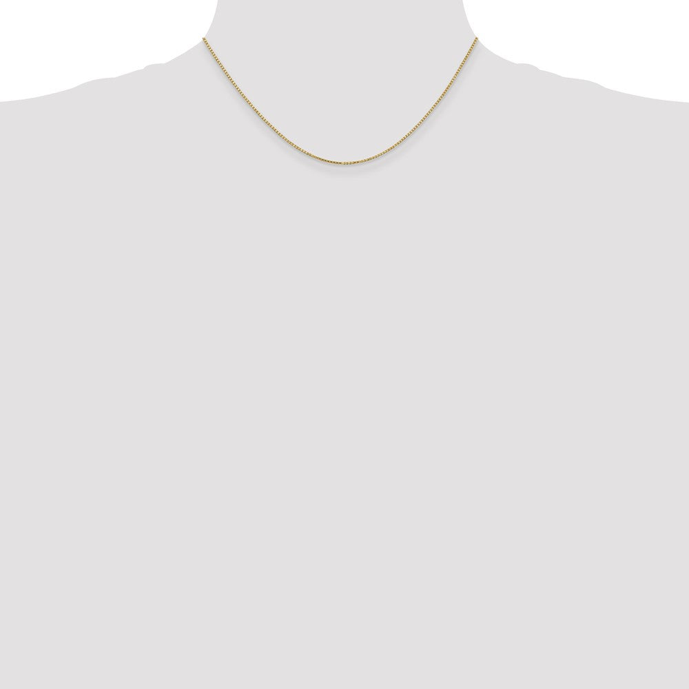 14k 1.1mm Box Chain - Product Photo