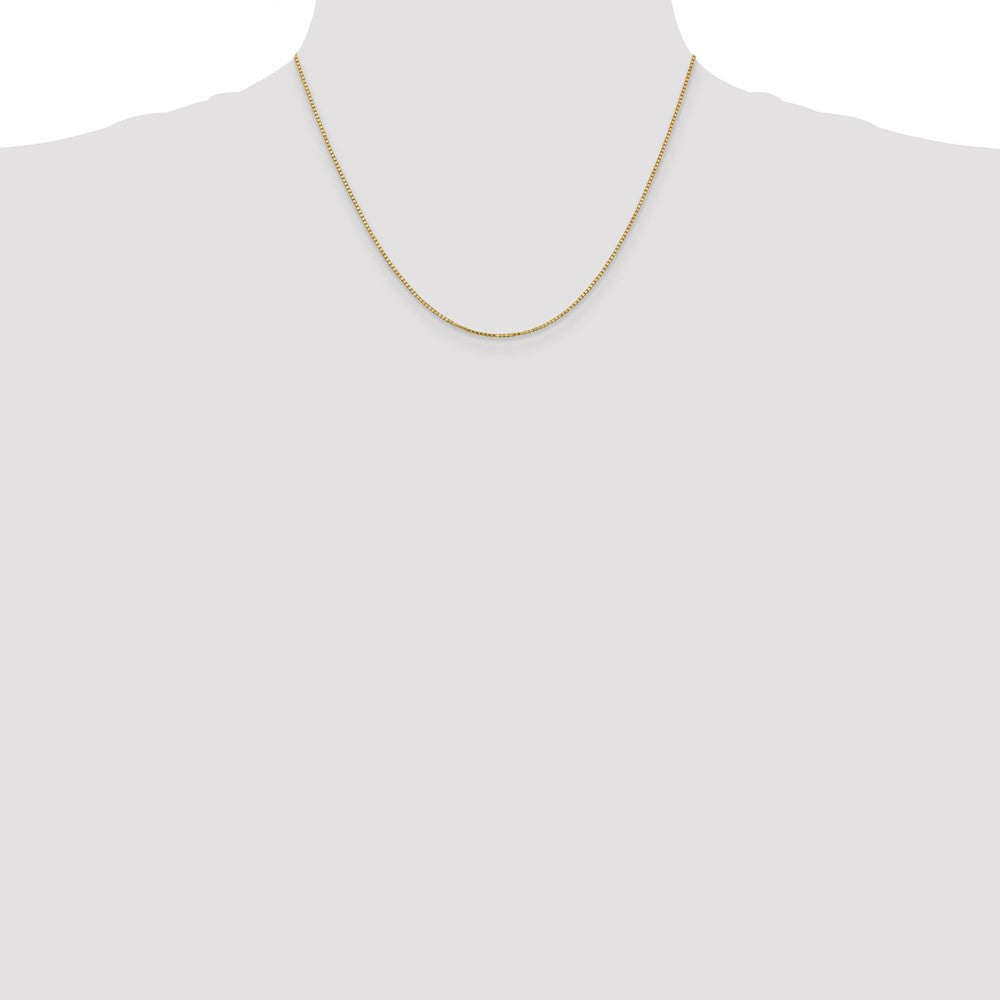 14k 1.1mm Box Chain - Product Photo