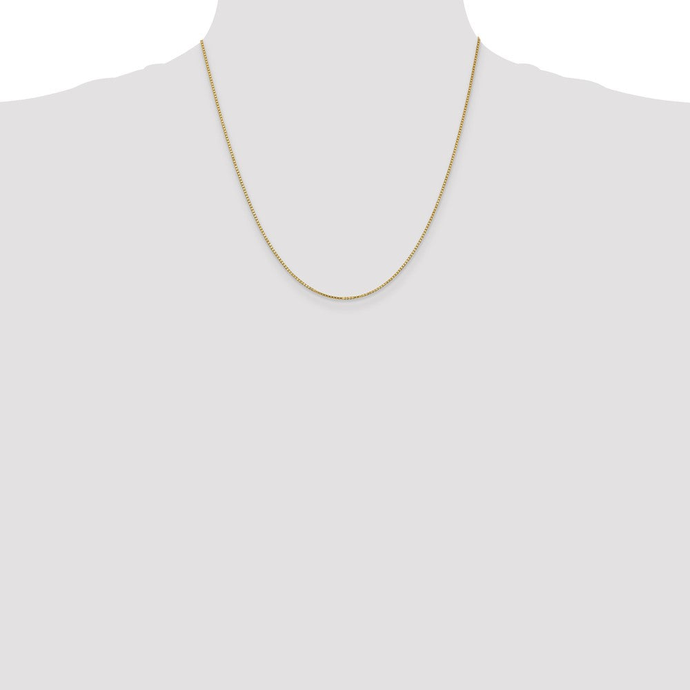 14k 1.1mm Box Chain - Product Photo