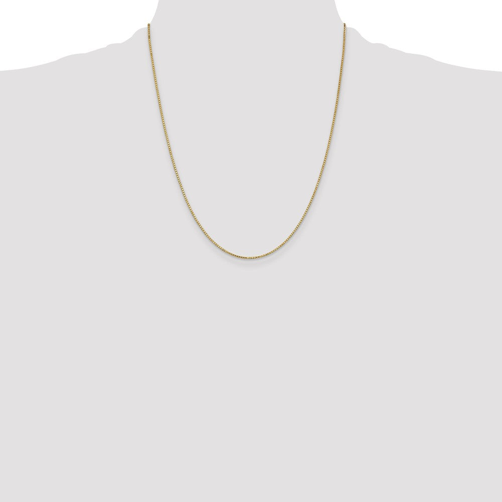 14k 1.1mm Box Chain - Product Photo