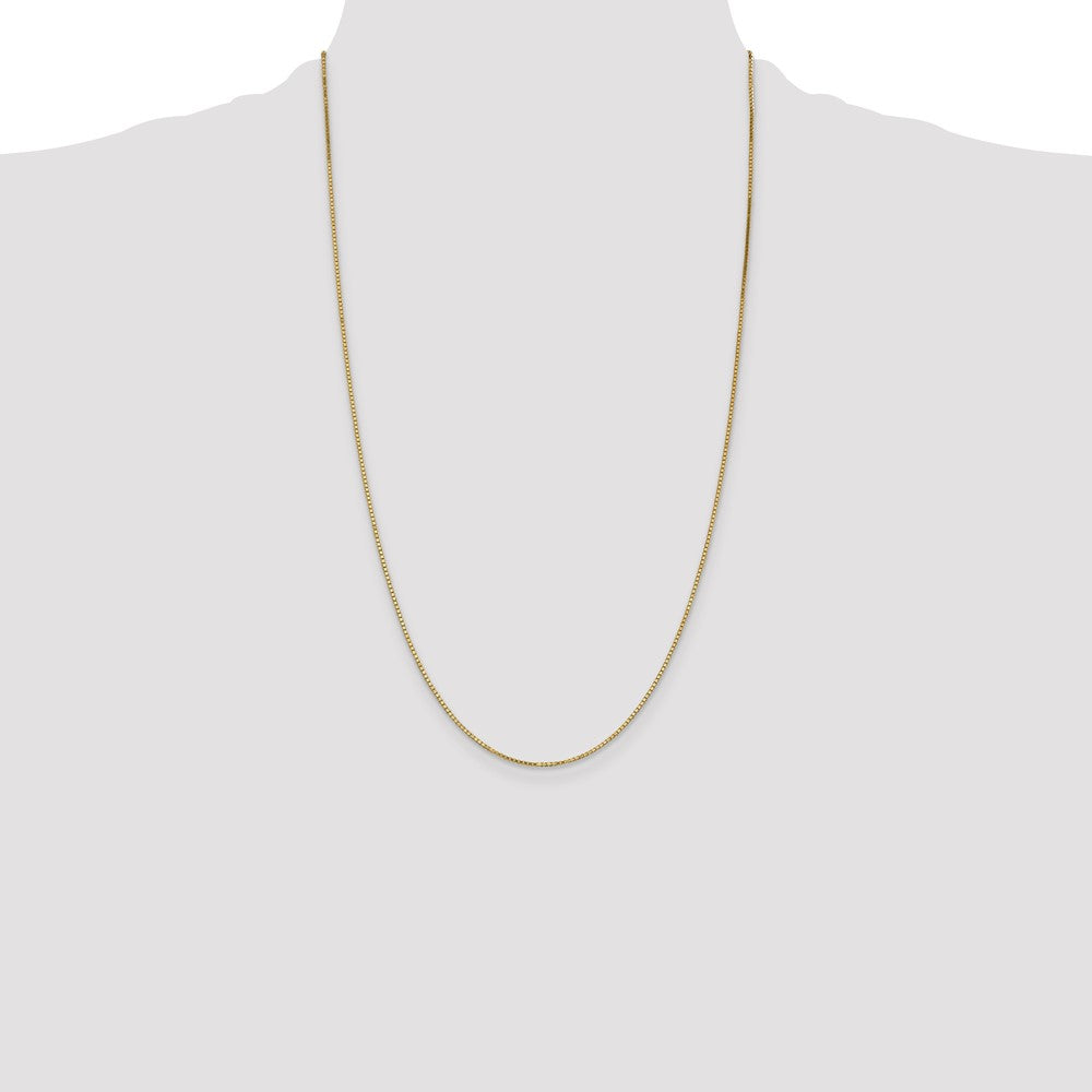 14k 1.1mm Box Chain - Product Photo
